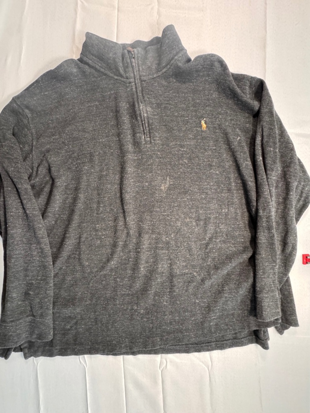 Polo Ralph Lauren Cable Knit Cotton 1/4-Zip Sweater
